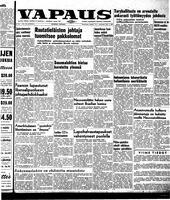 Vapaus, December 7, 1957