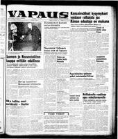 Vapaus, November 17, 1953