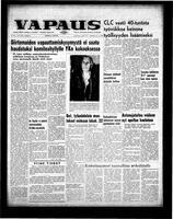 Vapaus, October 15, 1960