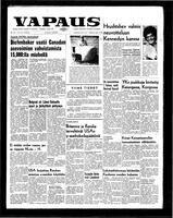 Vapaus, September 9, 1961