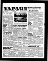 Vapaus, January 28, 1958