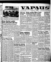 Vapaus, October 12, 1957