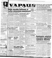 Vapaus, January 21, 1954
