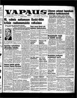 Vapaus, April 19, 1956