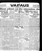 Vapaus, May 2, 1930