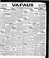 Vapaus, October 29, 1930