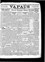 Vapaus, March 21, 1925