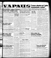 Vapaus, April 6, 1948