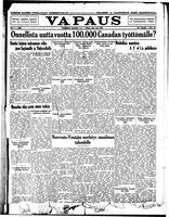 Vapaus, January 1, 1925