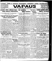 Vapaus, November 25, 1930