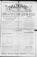 Zwiazkowiec Alliancer, October 30, 1938