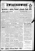 Zwiazkowiec Alliancer, November 27, 1957