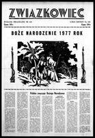 Zwiazkowiec Alliancer, December 14, 1977