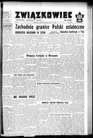 Zwiazkowiec Alliancer, September 14, 1957