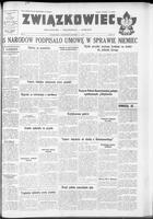Zwiazkowiec Alliancer, October 31, 1954