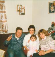 Gordon Walker with his Wife and Daughter