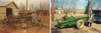 Ernie Hall Restored the Old Manure Spreader