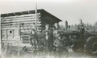 Tractor and Chicken House