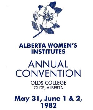 1982 Annual Convention Program