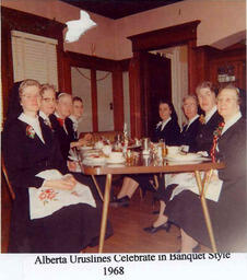 Alberta Ursulines Celebrate in Banquet Style