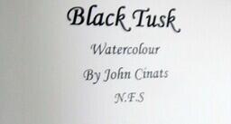 Descrition of Artwork: Black Watch