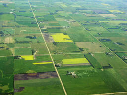 Aerial view of Typical Alberta Farmland-04