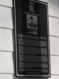 Rehwinkel Parsonage Plaque