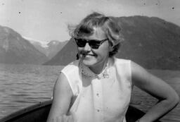 Rowboat in Fjord