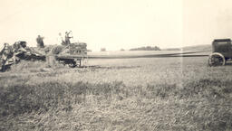 Threshing on the Farm