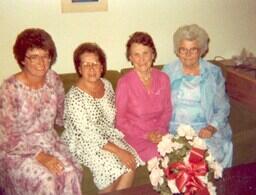Margaret Suitor, Nancy Appleby, Alice B. Donahue and Berta Hees
